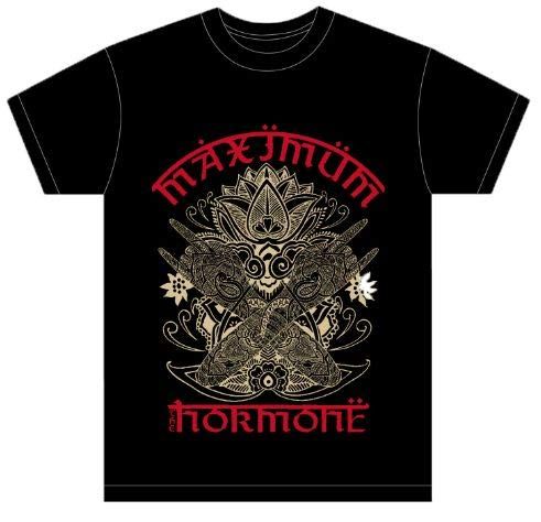 マキシマムザホルモン オフィシャルグッズ アジアン･メタルポーズ Tシャツ L
