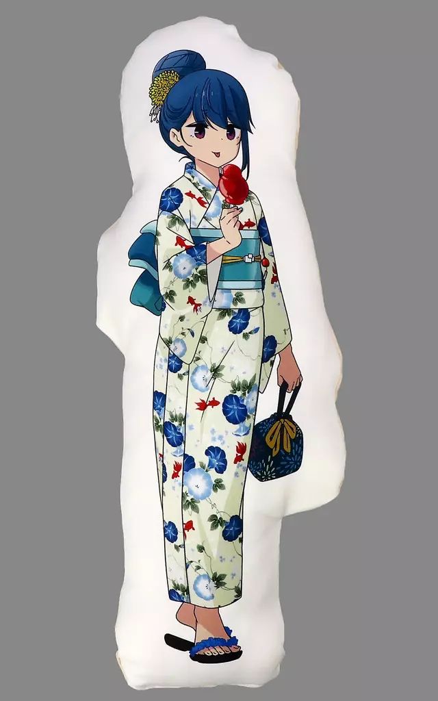 中古】クッション・抱き枕・本体 志摩リン キャラクターダイカット 
