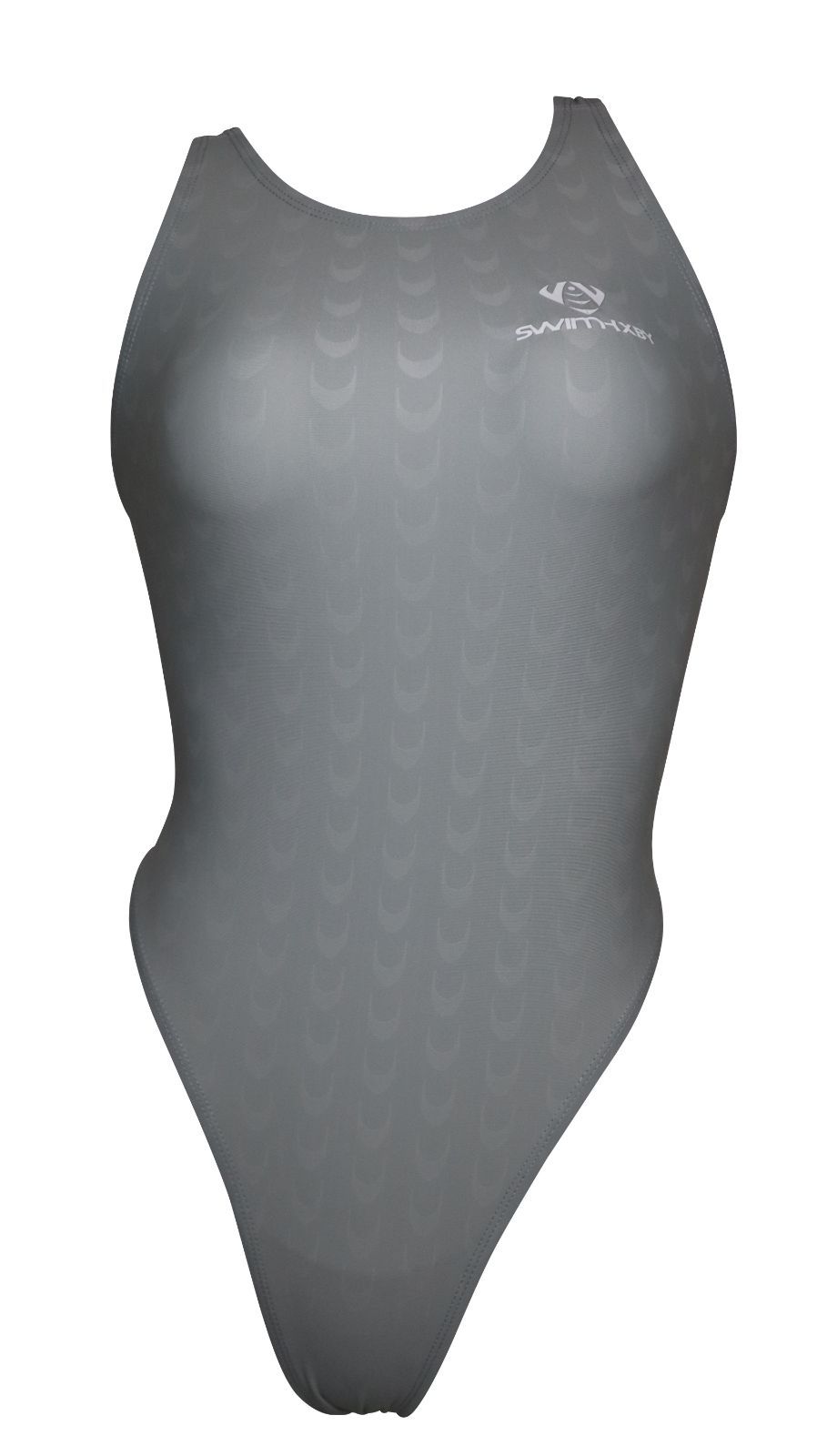 SWIMHXBY 競泳水着 レディース グレー 280 ハイレグ S-7XL - メルカリ