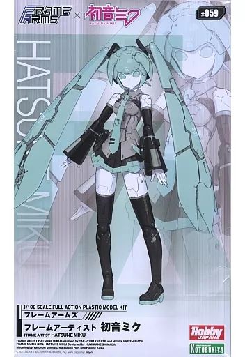 中古】プラモデル 1/100 フレームアーティスト 初音ミク 「VOCALOID