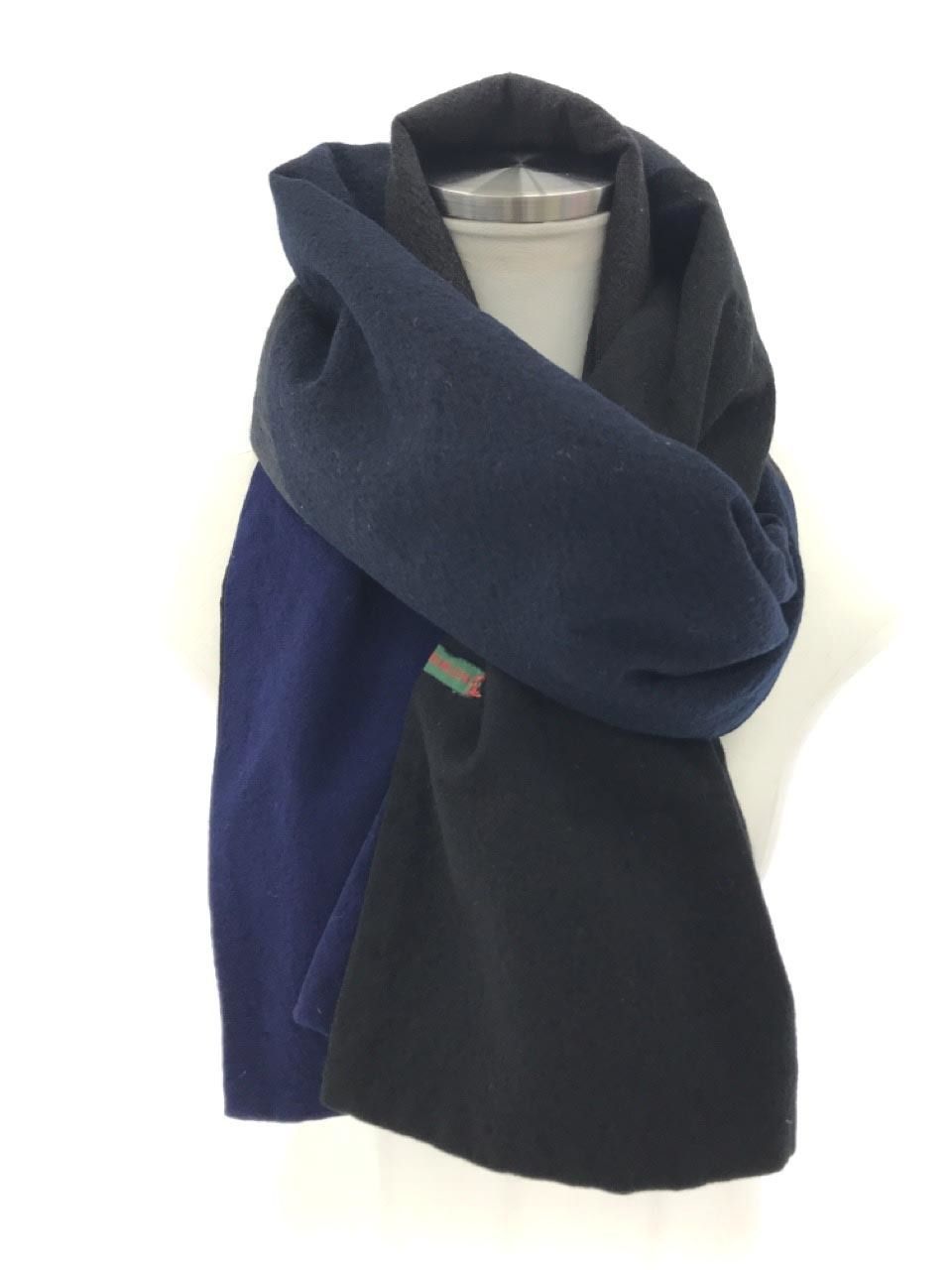 【貴重】CASEY VIDALENC フランス製マフラー casey vidalenc 異素材ミックス マフラー - メルカリ