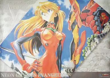 【限定セール，人気セール】 【中古】ポスター(アニメ) B2ポスター 惣流・アスカ・ラングレー＆弐号機 「新世紀エヴァンゲリオン」 ポスター