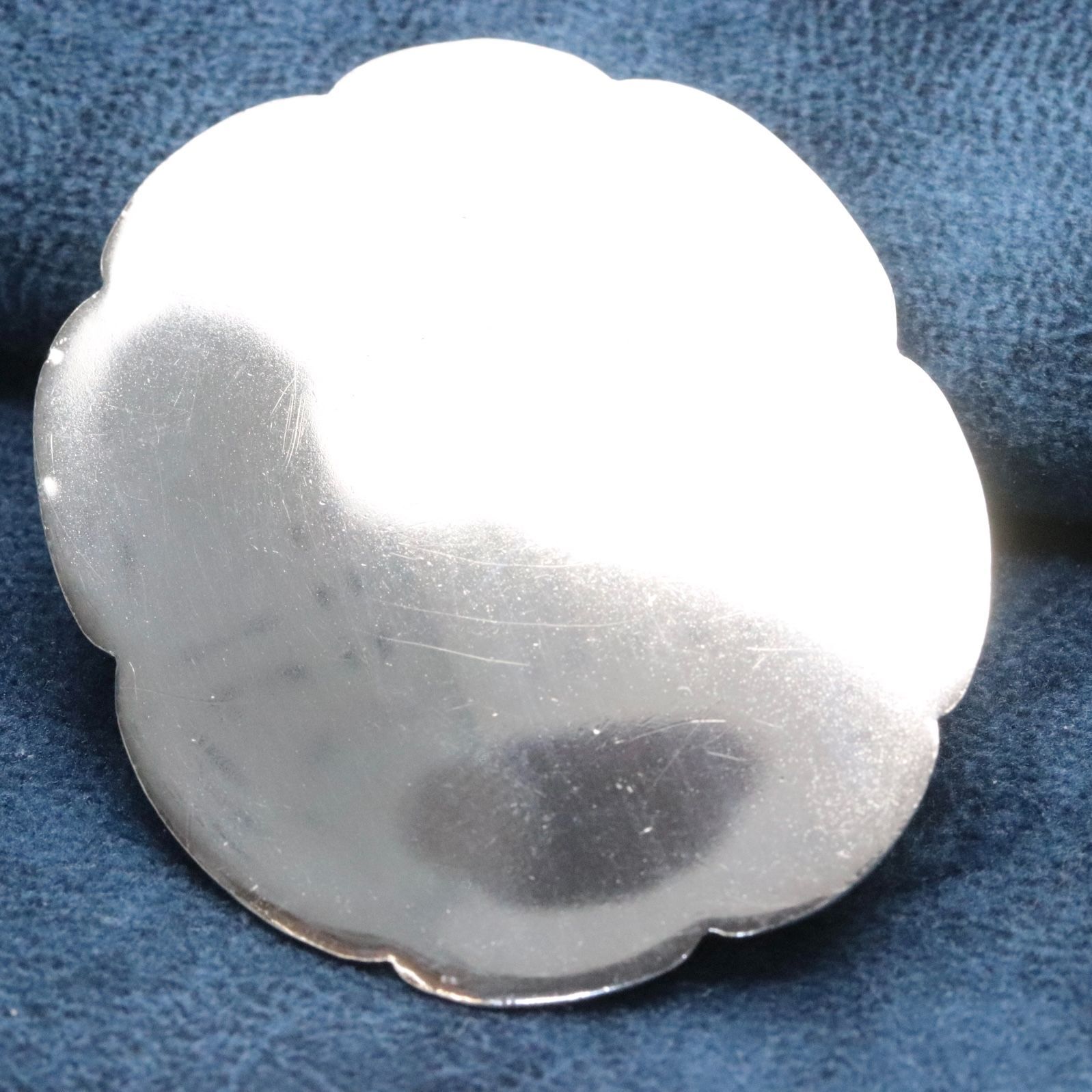 超希少　美品ジョージジェンセン　ブローチ　♯85　デンマーク製 ジョージジェンセン シルバー925 フラワー A2 雲 Georg Jensen