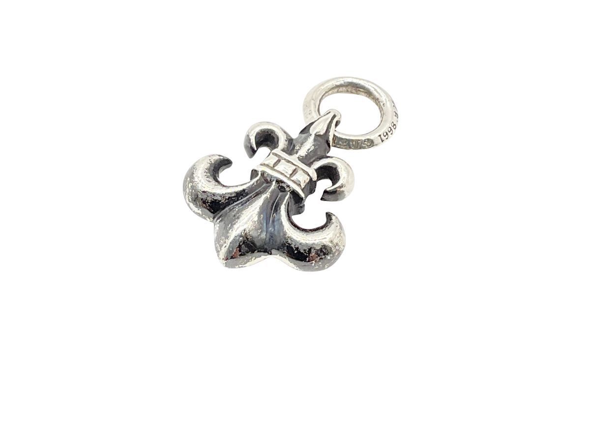 クロムハーツチャーム/シルバーネックレストップ フレアチャーム CHROME HEARTS クロムハーツ - シルバー BSフレアチャーム チャーム