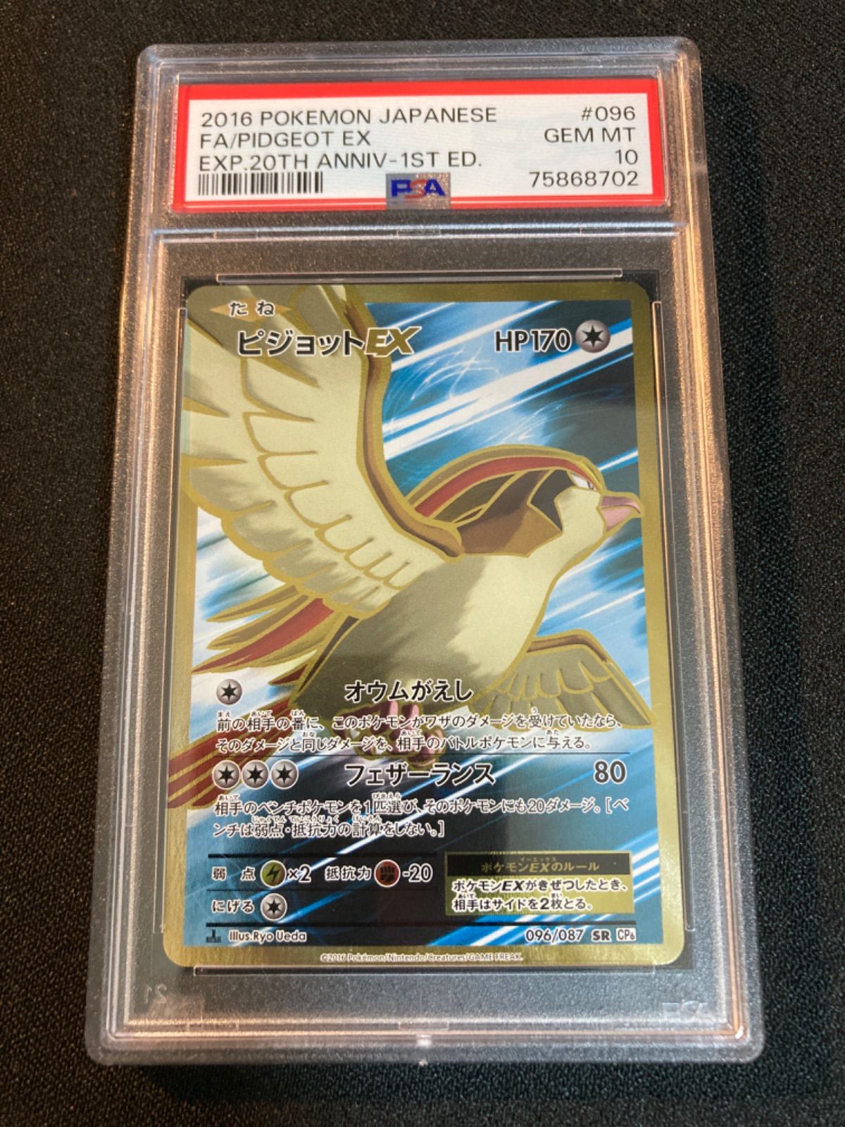 PSA10 ピジョットEX SR-