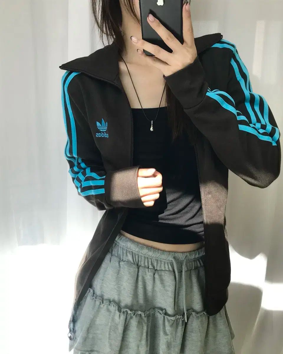 アディダス ミントチョコ ヨーロッパ トラックジャージ