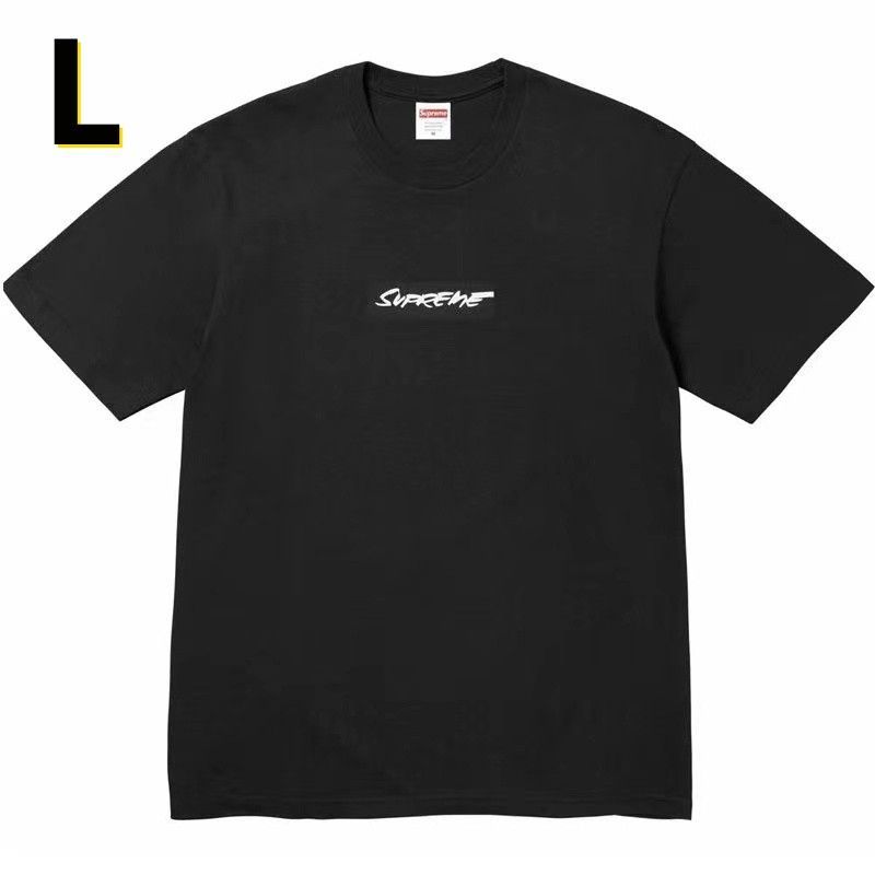 Supreme Futura boxed logo tee  black L