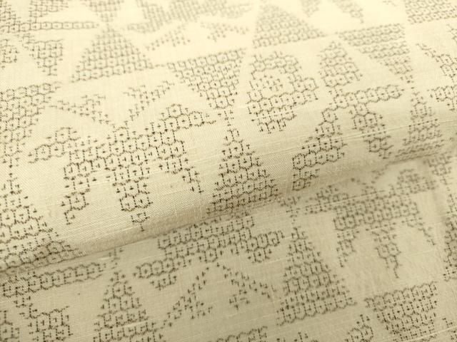 平和屋着物○結城紬 100亀甲 笹文 正絹 逸品 DAAS3065ps - メルカリ 