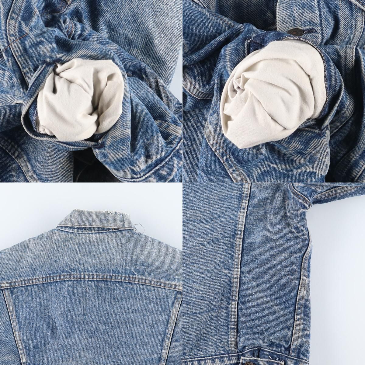 古着 90年代 リーバイス Levi's 70506-0317 デニムジャケット Gジャン USA製 メンズM ヴィンテージ/eaa394496