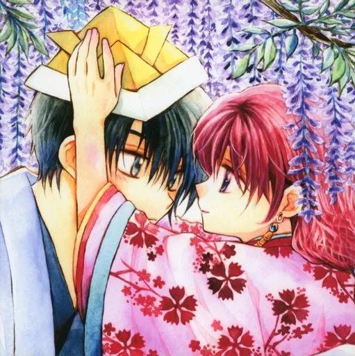 中古】雑貨 Type A(ヨナ＆ハク) キャラファインボード 「暁のヨナ原画