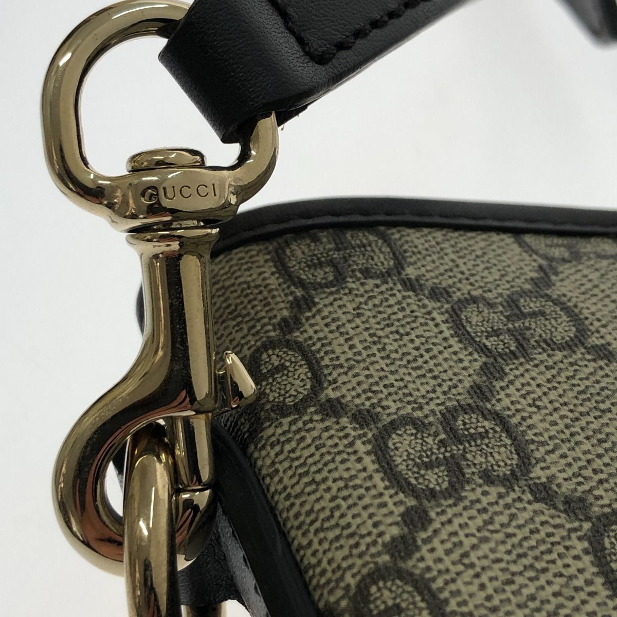 □□GUCCI グッチ 2WAYショルダーバッグ トートバッグ GGスプリーム 