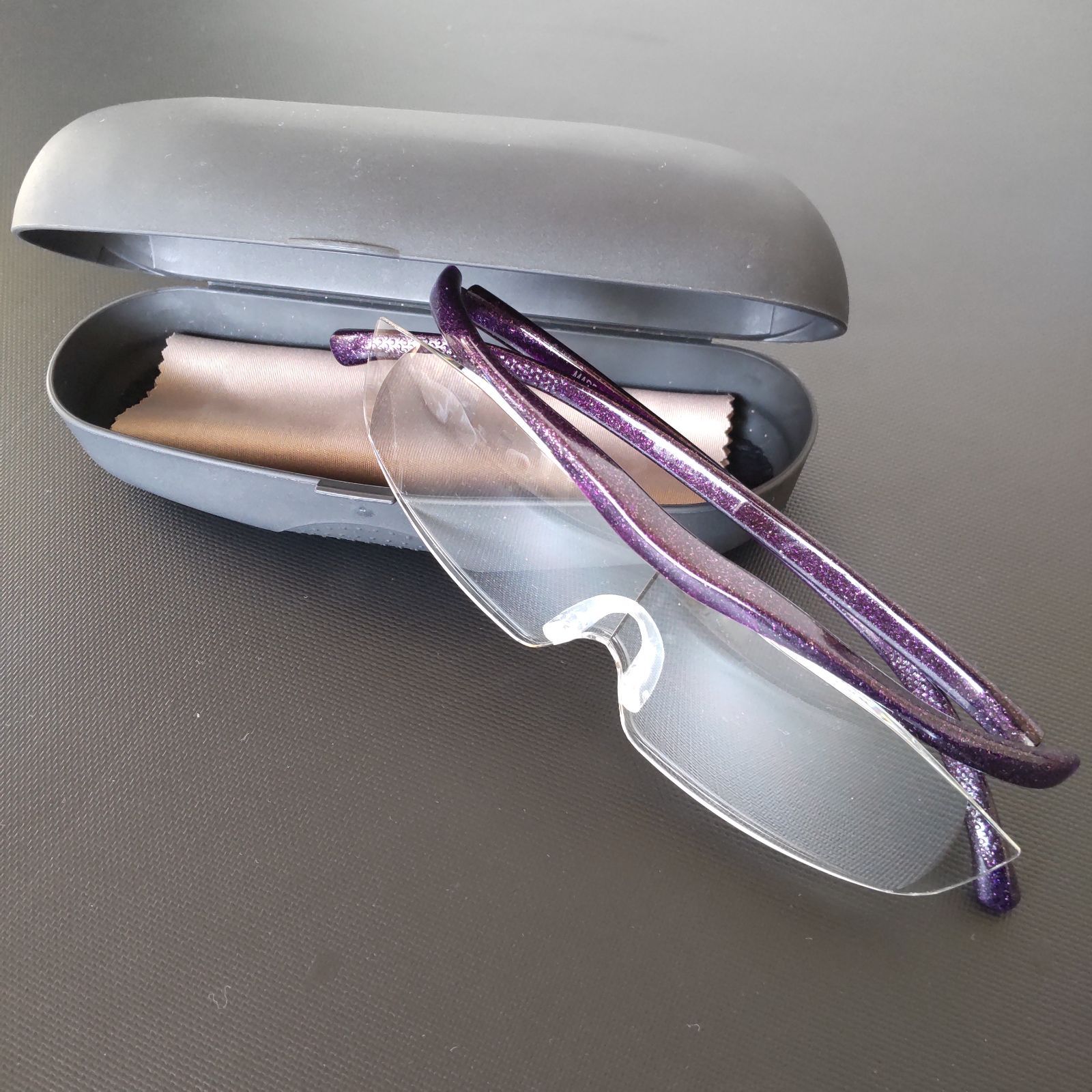 ハズキルーペ ラージ クリア パール 1.32倍 ♪♪♪♪ ハズキルーペ ラージ クリア 紫 1.32倍♪♪