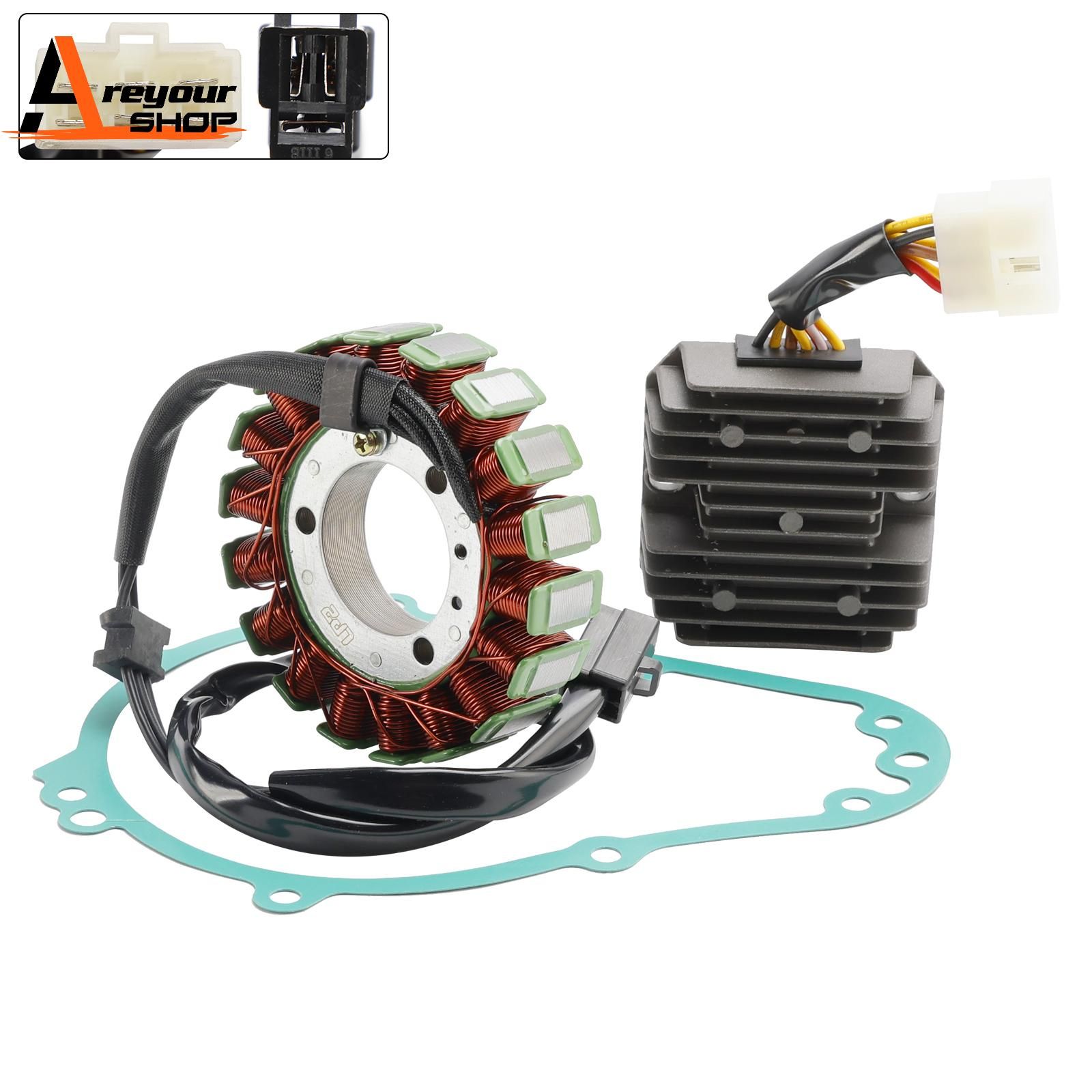 スタター ジェネレーター レギュレーター レクチファイア ガスケット カワサキ ZX500 ZZR500 1990-1992