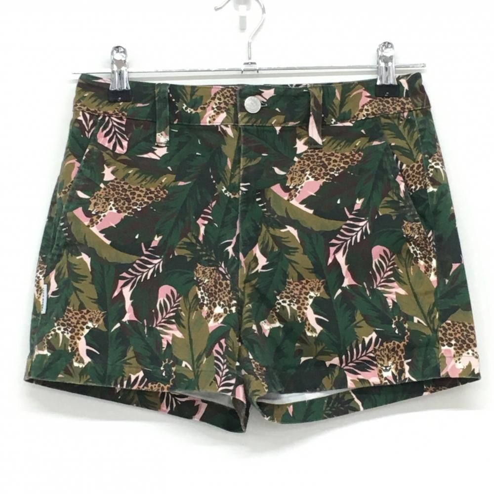 ☆特価☆ジャックバニー ショートパンツ グリーン×マルチ 総柄