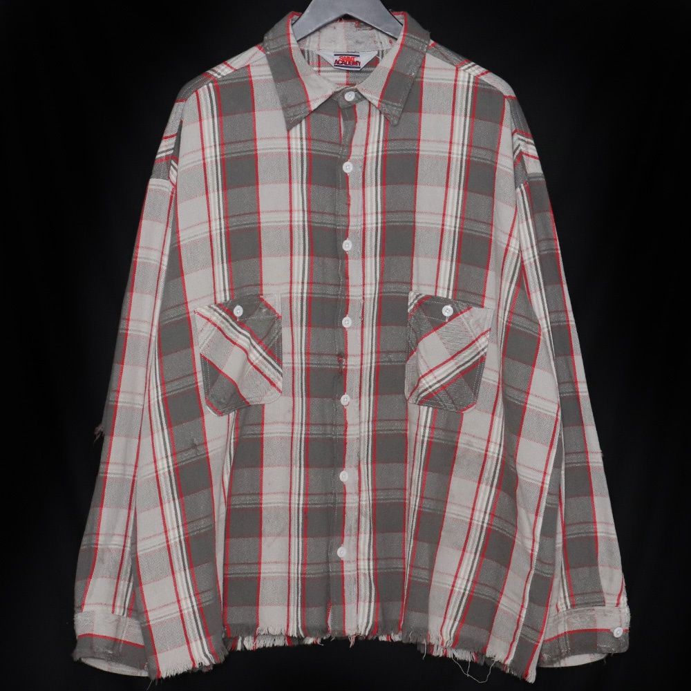 SAINT MICHAEL × SHERMER ACADEMY FRANNEL SHIRT Lサイズ - メルカリ