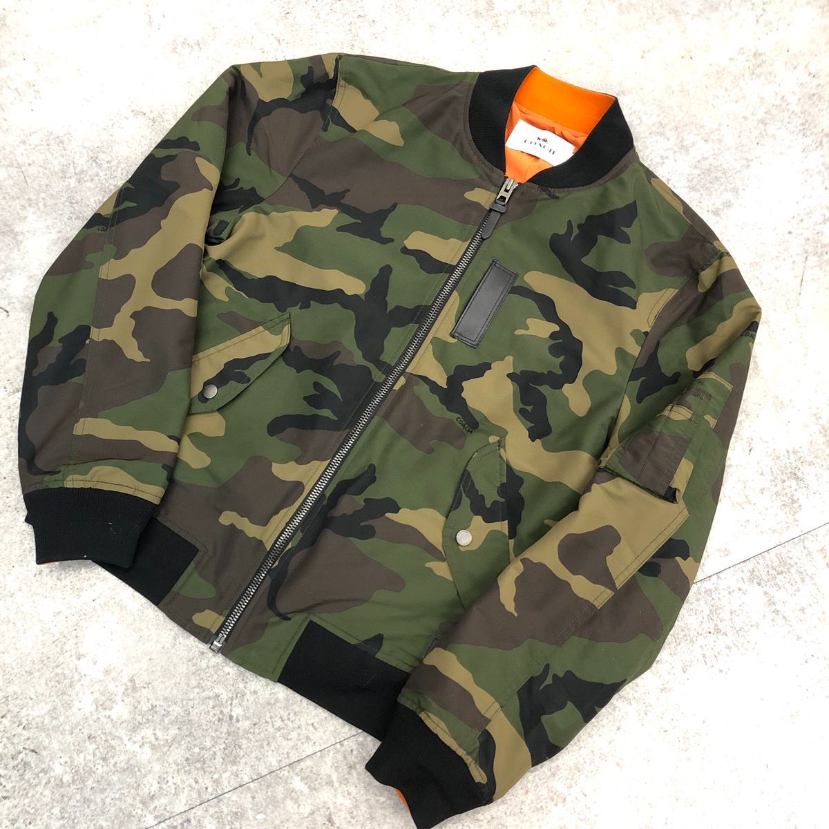 coachCOACH Camouflage  jacket blouson MA-1
