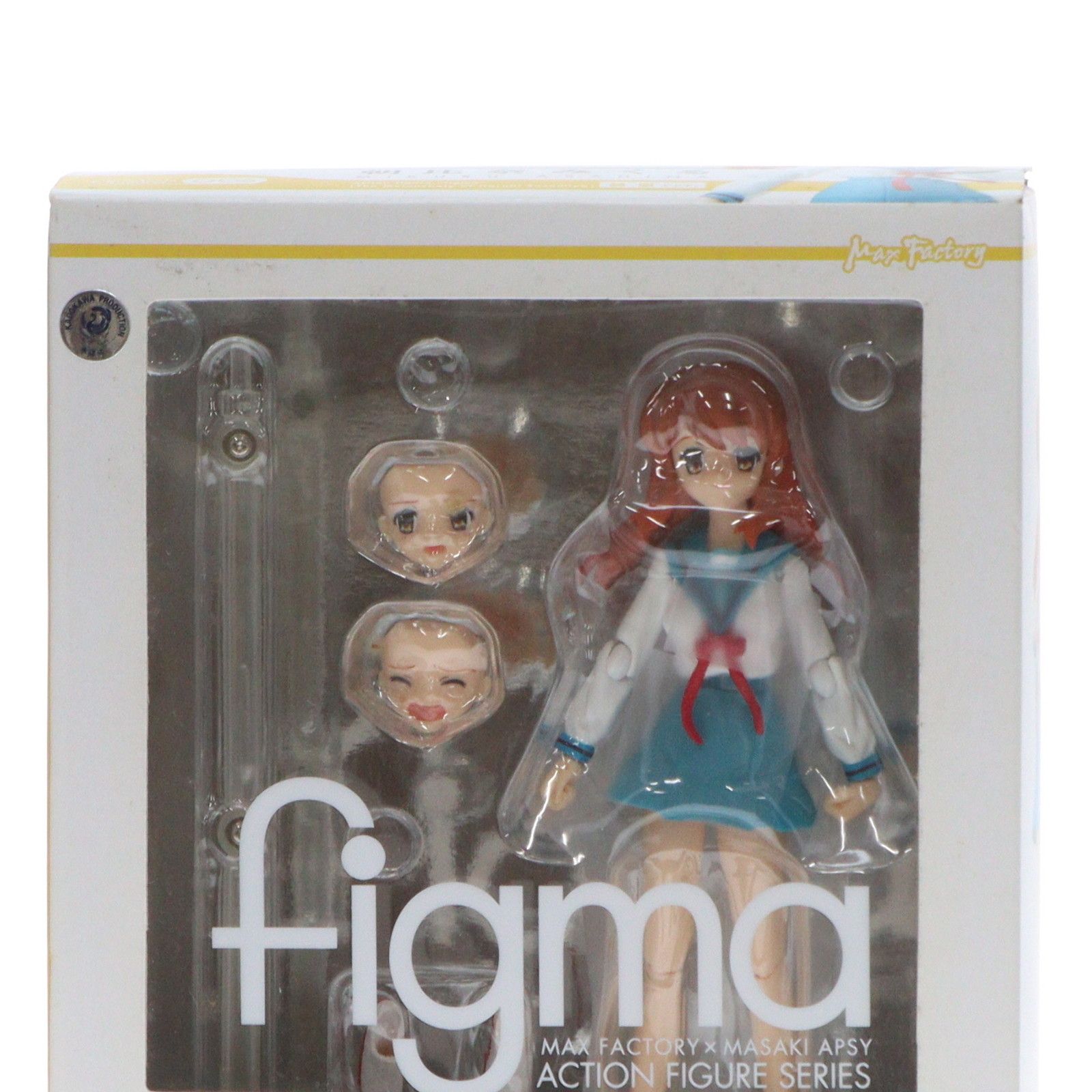 figma(フィグマ) 006 朝比奈みくる(あさひなみくる) 制服ver. 涼宮ハルヒの憂鬱 完成品 可動フィギュア マックスファクトリー