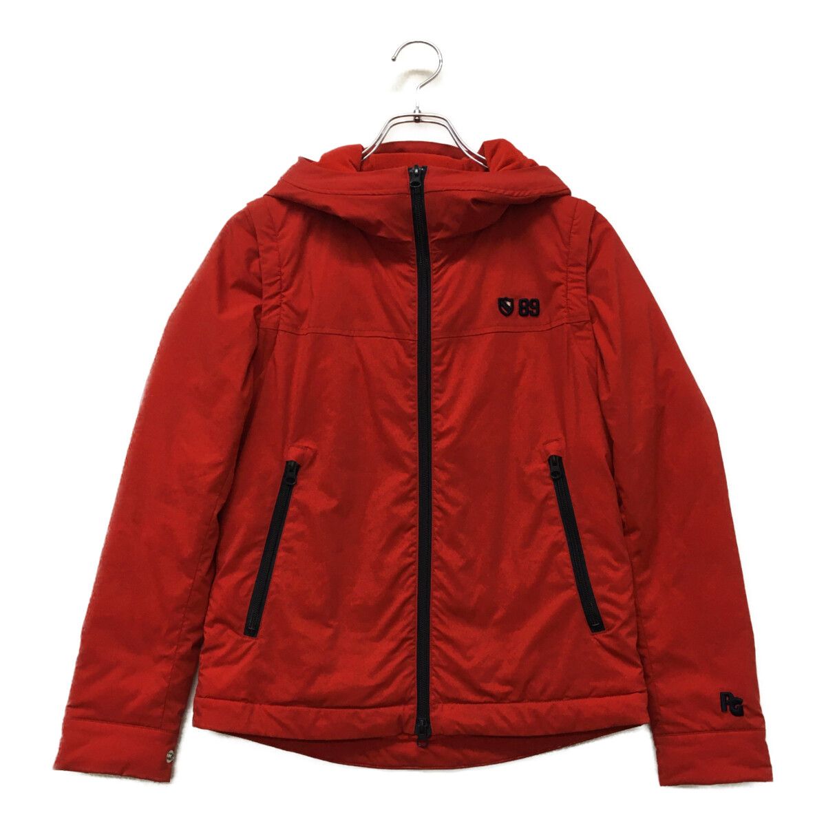 【美品】パーリーゲイツ PEARLY GATES ブルゾン　レッド　サイズ5 中古 レディース パーリーゲイツ PEARLY GATES ブルゾン 0(S) 赤