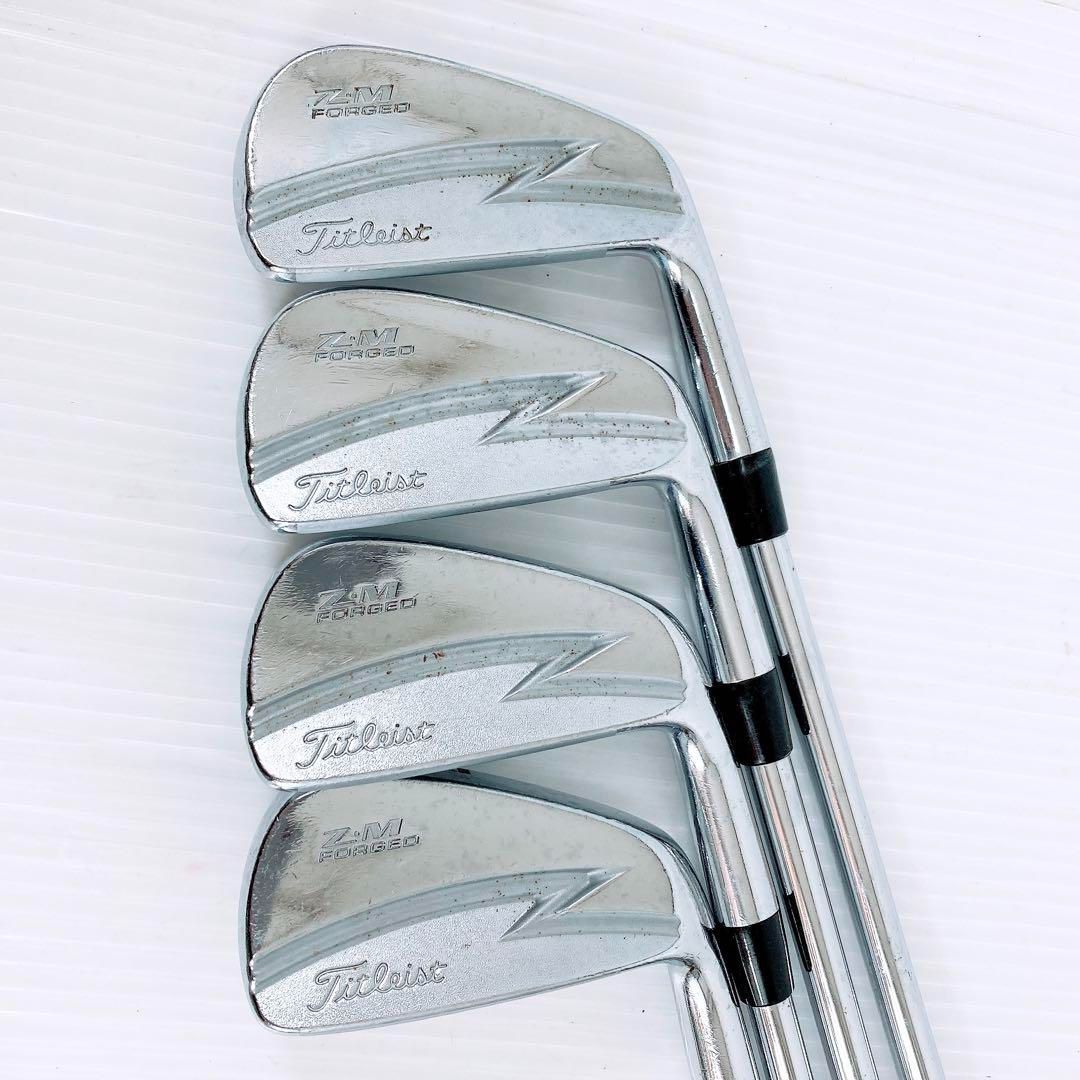 希少 タイトリスト　Z・M フォージド アイアンセット 7本　右 RIFLE 希少 タイトリスト Z・M フォージド アイアンセット 7本 右