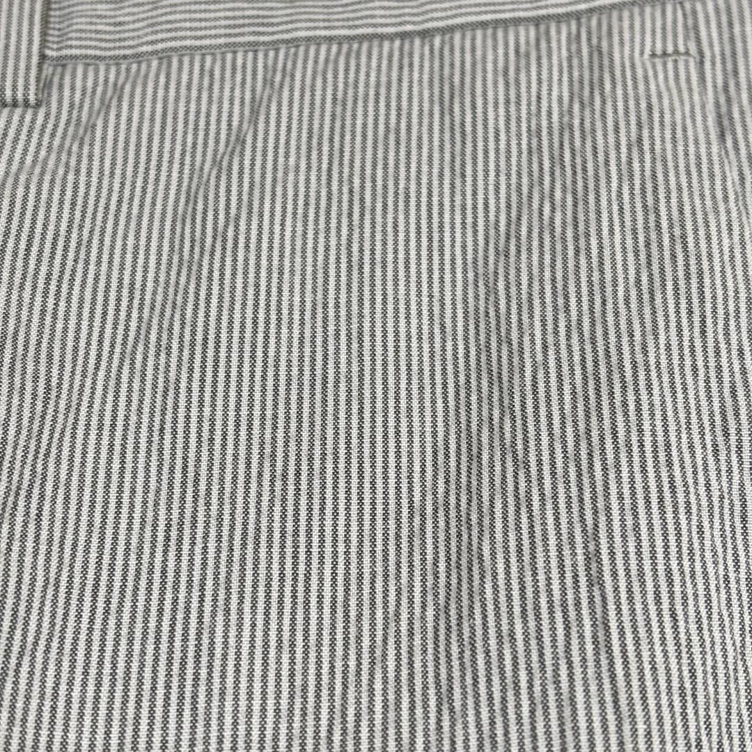 theory スラックス パンツ 30 グレー ストライプ KANDAIZUMI_COM