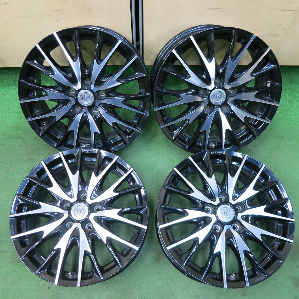 送料無料] 4本価格☆WORK PIETRA CT2 ワーク ピエトラ 17インチ 