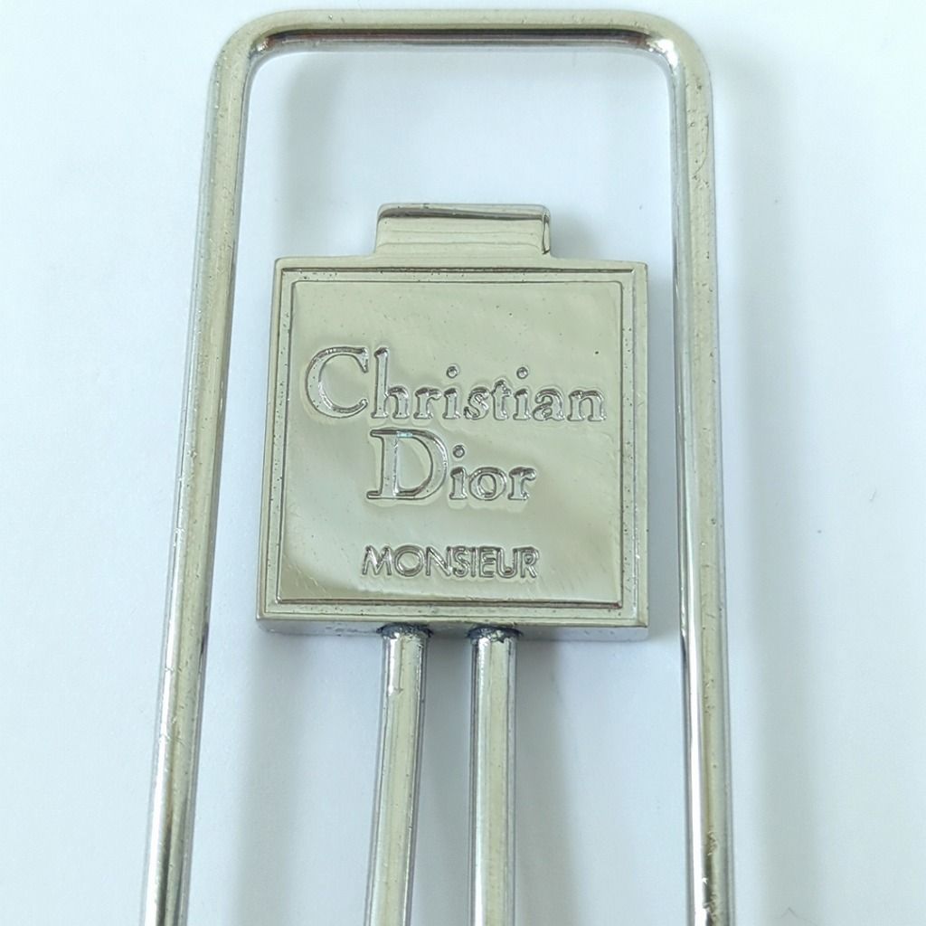 Dior マネークリップ シルバー クリスチャンディオール マネークリップ シルバーカラー - メルカリ