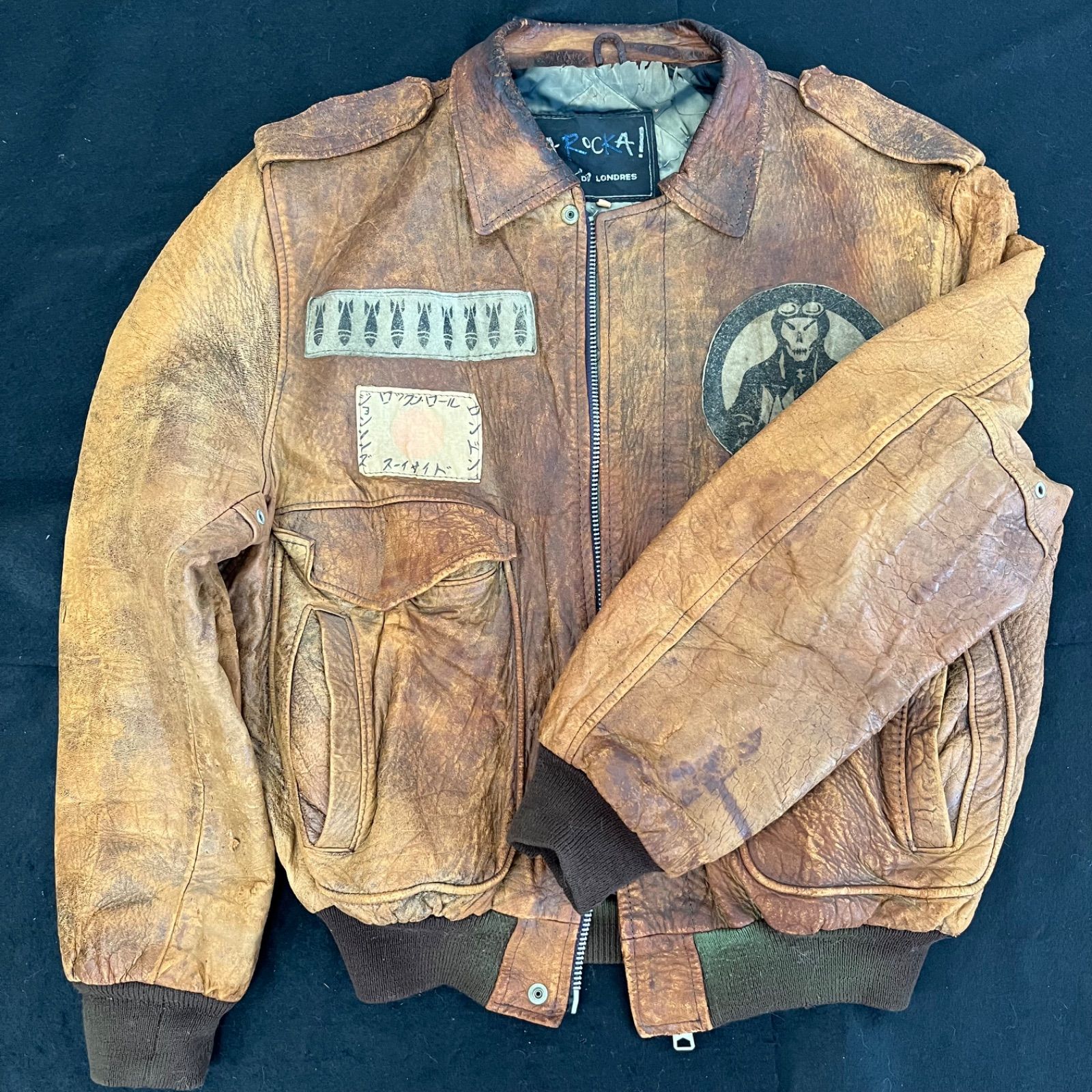 JOHNSONS LA ROCKA！Jive Pilot フライングジャケット ジョンソンズ