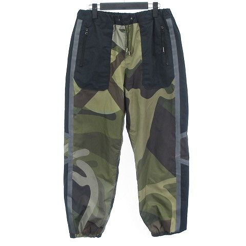 sacai KAWS 21-02568M　トラックパンツ　マルチカラー サカイ sacai × KAWS 21-02568M トラックパンツ ジョガー イージー