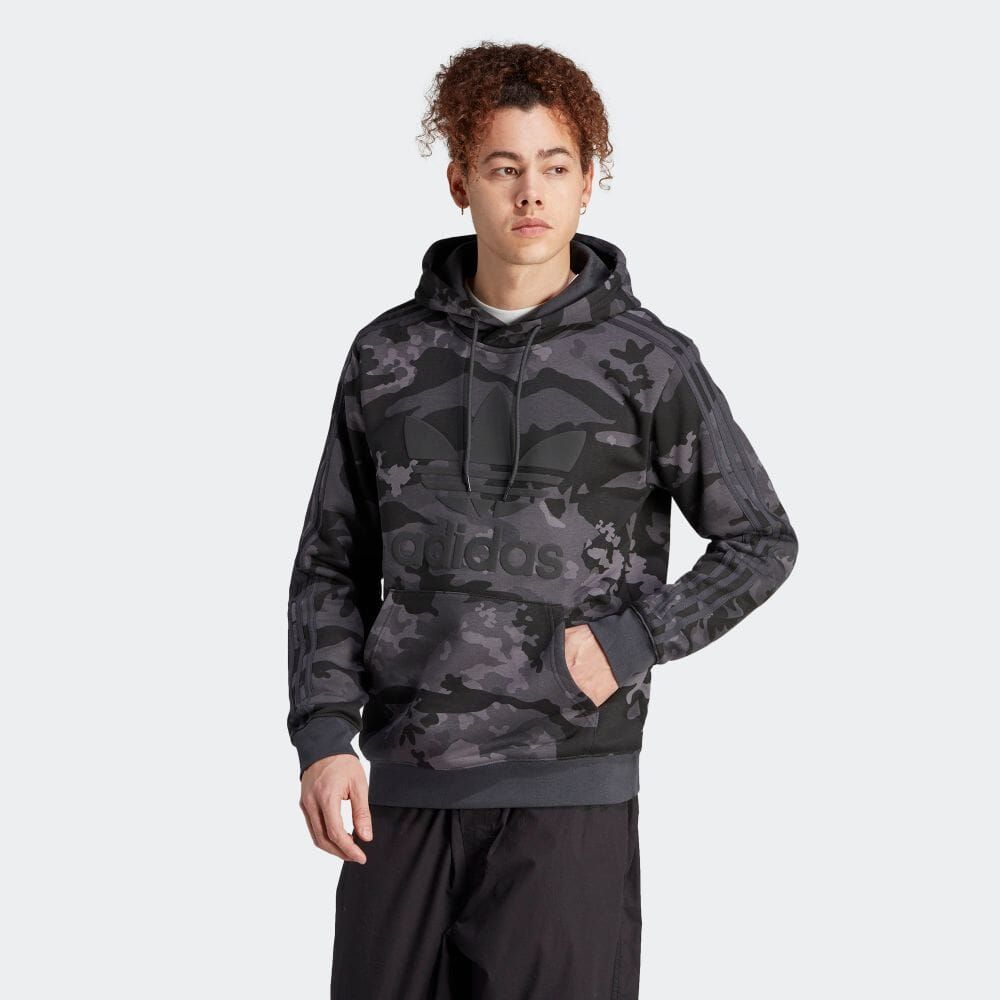 アディダスオリジナルス adidas Originals グラフィック カモ柄パーカー 通学 オシャレ着 ストリート メンズ MENS HBB43  IK3542 GRAPHIC CAMO HOODIE CARBON - メルカリ