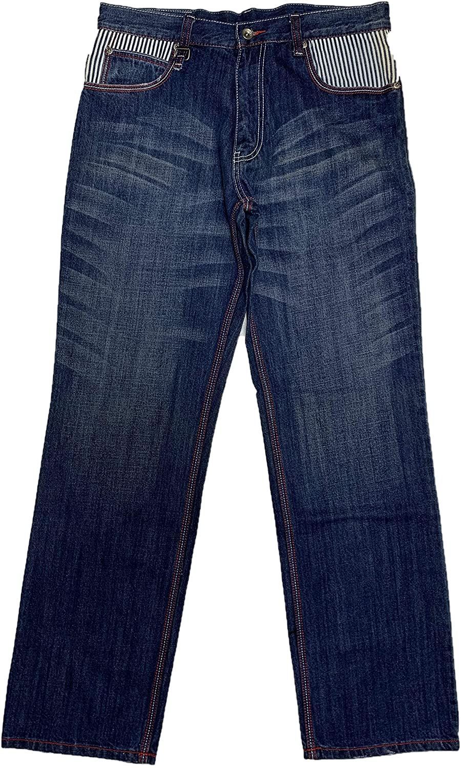 クラウンコレクティブ ストライプ デニムパンツ W34 CROWN COLLECTIVE クラウンコレクティブ ストライプ デニムパンツ