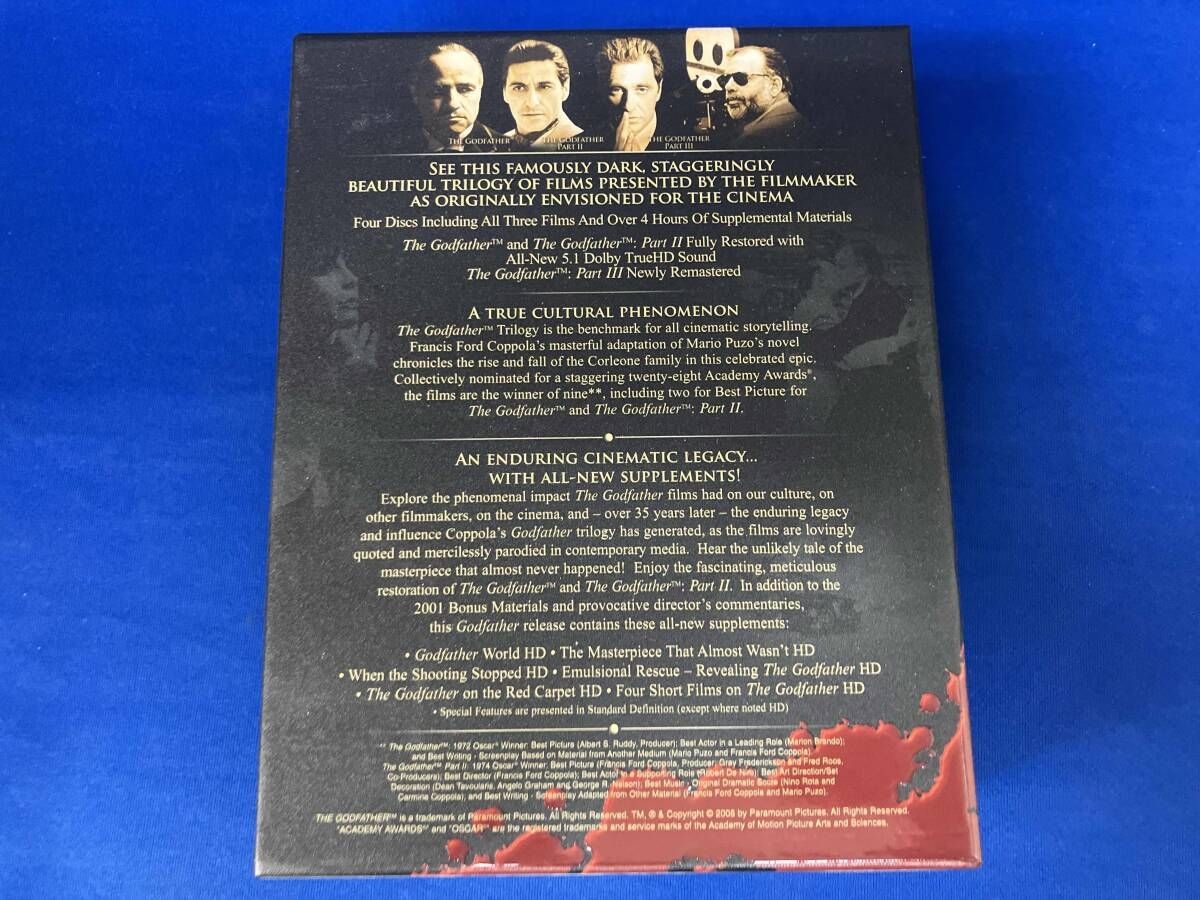ゴッドファーザー コッポラ・リストレーションBOX(Blu-ray Disc) ゴッドファーザー コッポラリストレーション ブルーレイBOX [Blu-ray]