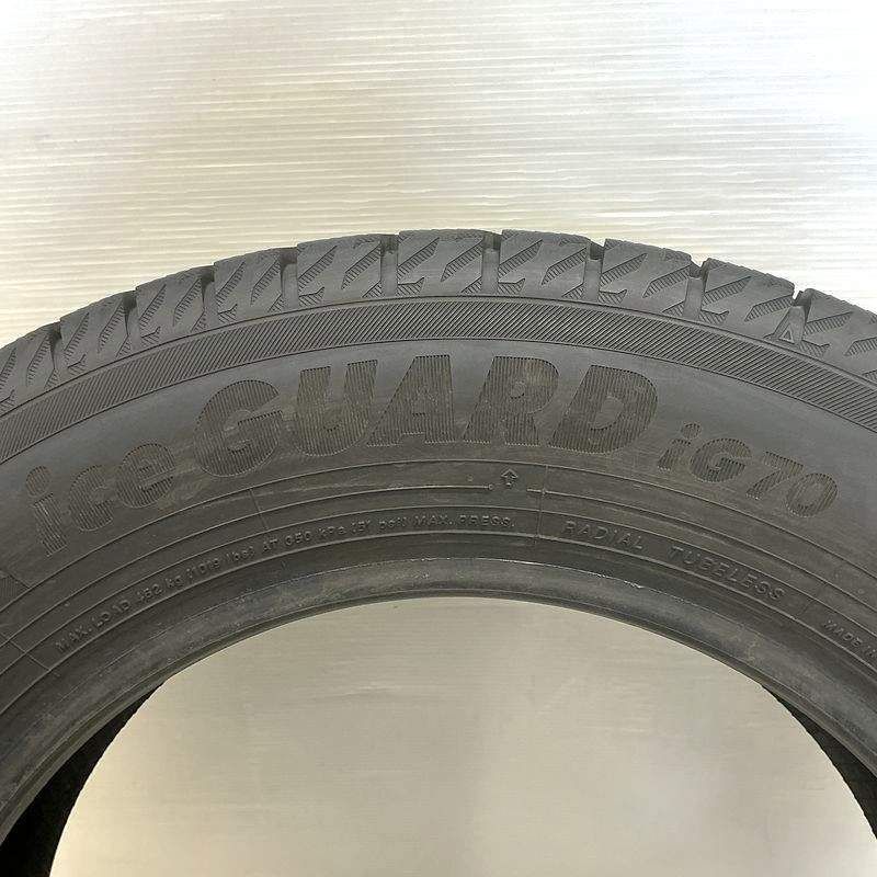 中古 165/70R14 YOKOHAMA iceGUARD 7 IG70 1本 スタッドレスタイヤ 
