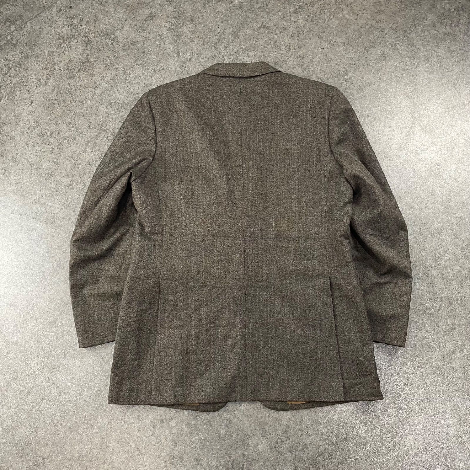 英国製 70s 80s Vintage Aquascutum Tailored Jacket Wool Single 