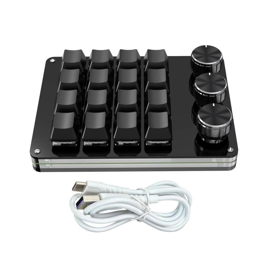 システム用のカスタムキーボードを備えた部品