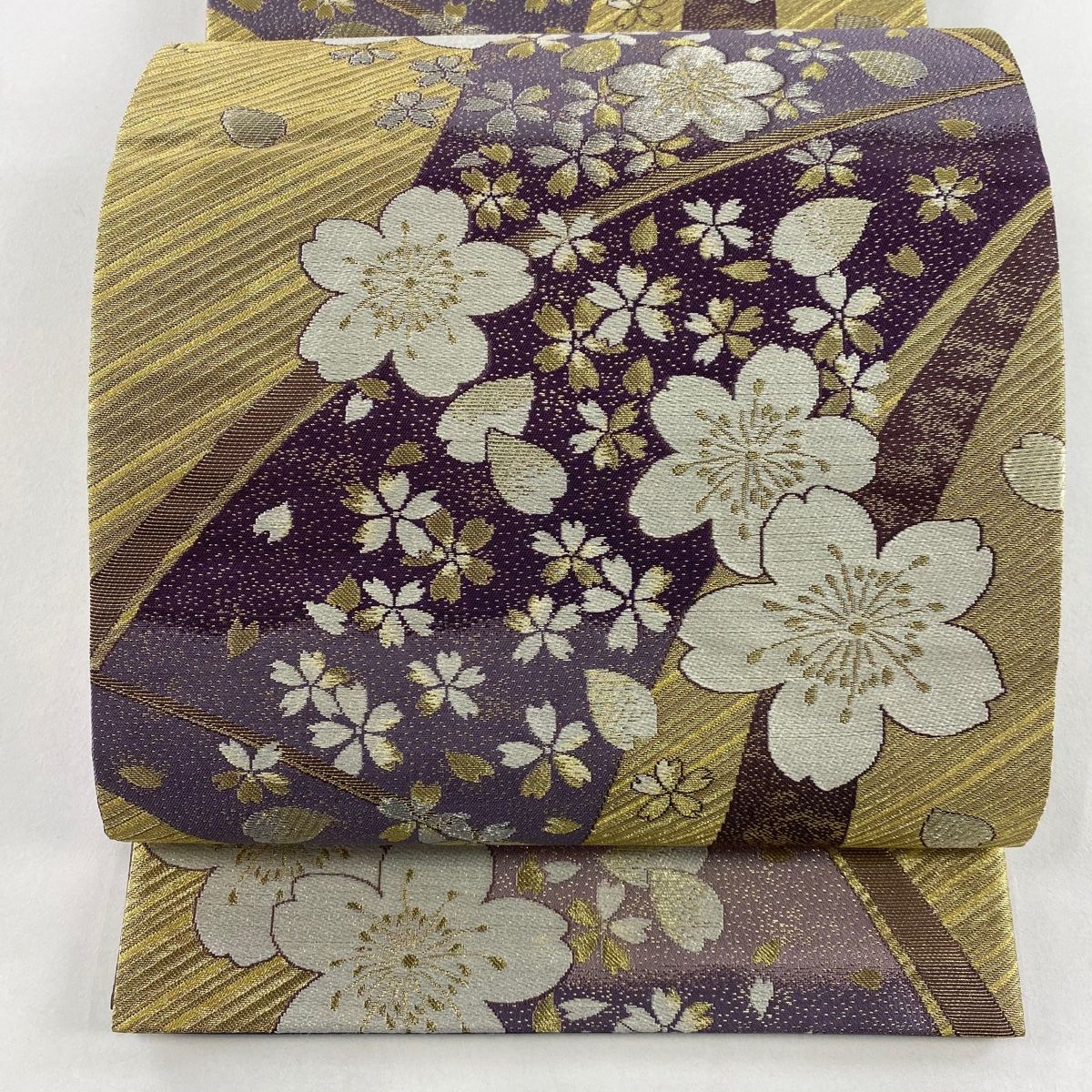 SO-325 袋帯 六通 正絹 清水寺 金糸 箔 SO-325 袋帯 六通 正絹 清水寺 金糸 箔