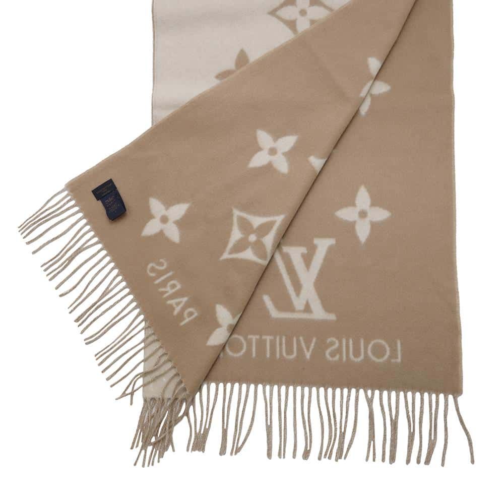Louis Vuitton マフラー M78123 ベージュ Louis Vuitton マフラー M78123 ベージュ