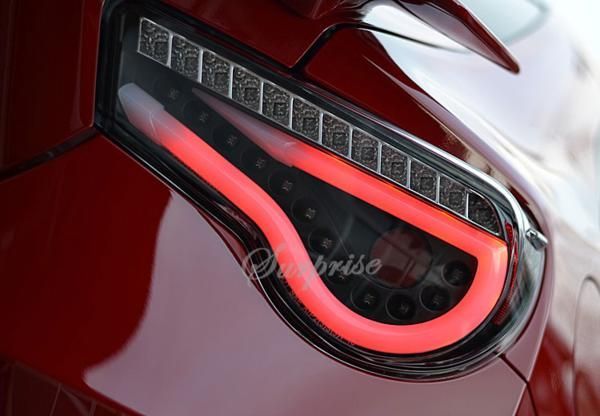 SONAR製 トヨタ86 スバル BRZ フルLEDテール 流れるウインカー