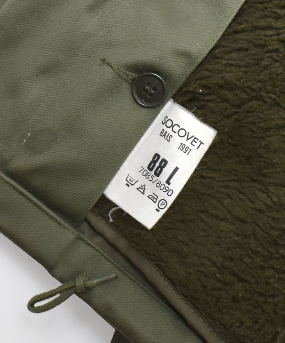 90's フランス軍 SOCOVET F-2 パーカー ライナー付き 88L - メルカリ