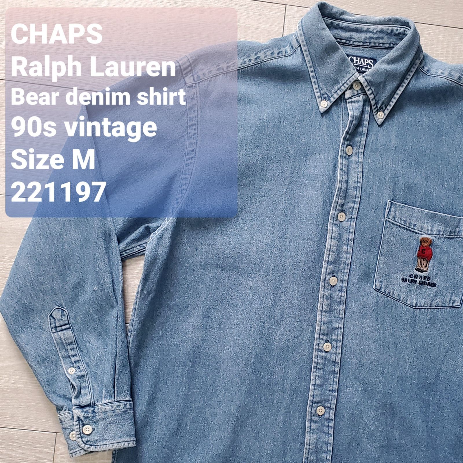 CHAPS RALPH LAUREN チャップス ラルフローレン□良品 90s vintage