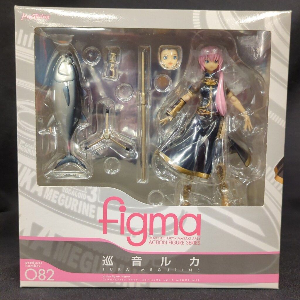 未開封美品！巡音ルカ「figma082 「キャラクターボーカルシリーズ03 」 未開封美品！巡音ルカ「figma082 「キャラクターボーカル