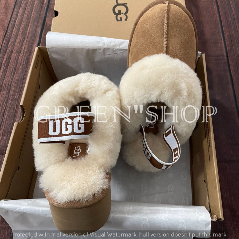 UGG アグ サンダル レディース ファンケット Funkette 3cm Chestnut