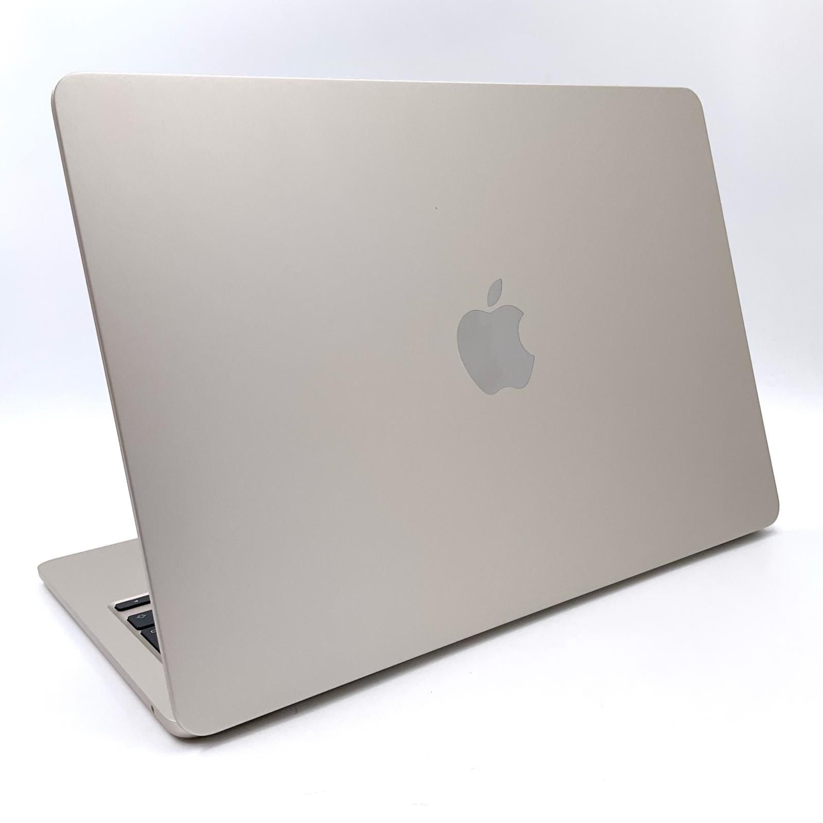 Apple MacBook Air 13インチ 2025 Apple M4 16GB M.2 SSD 256GB スターライト 動作 済 全額返金保証 最速発送