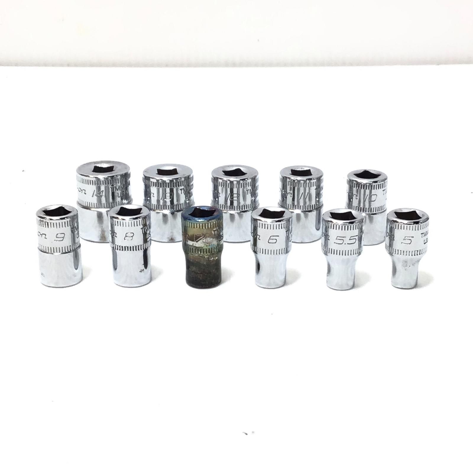 ΘΘSnap-on スナップオン ソケットセット 程度B 11個セット TMMD14/13 