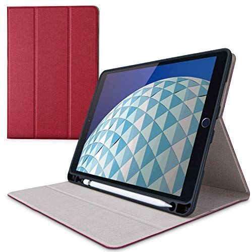 レッド エレコム iPad Air 2019年モデル iPad Pro 10.5インチ 2017年モデル フラップケース Pencil収納 スリープ対応 レッド TB-A19MSARD