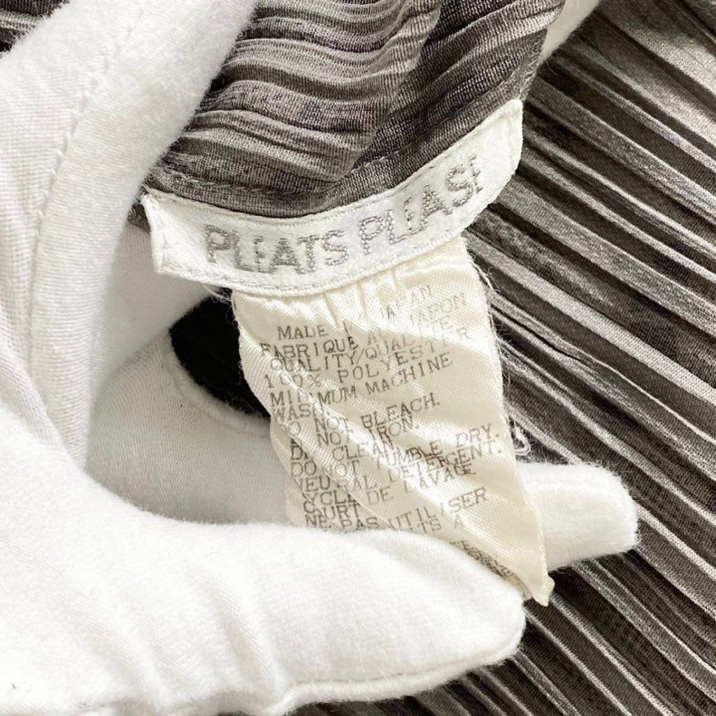 1j8-3 《美品》 PLEATS PLEASE プリーツプリーズ 和デザインプリーツ