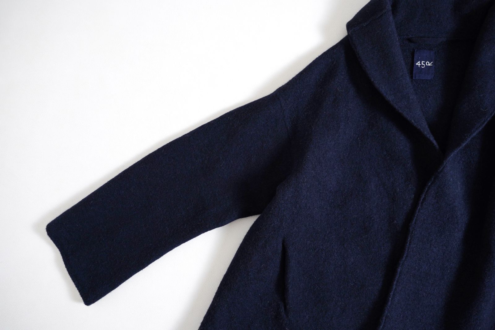 45R フェルト KNIT カウチン ボレロ BOLERO コート - メルカリ