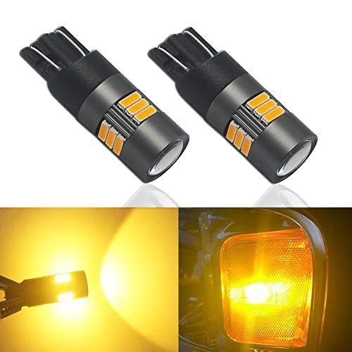 T10-アンバー Eseastar T10 LEDバルブ 爆光 W5W 12V-24V 175 194 168