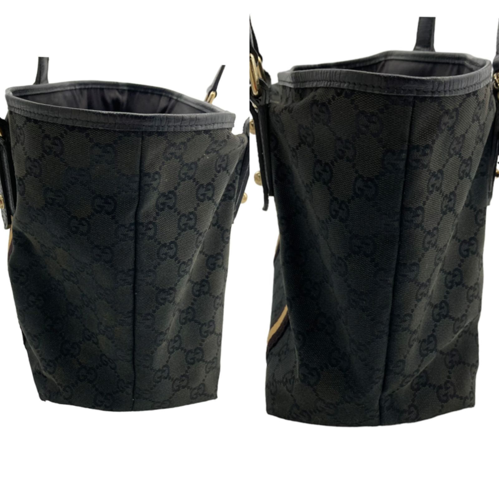 美品✨グッチ　GUCCI ハンドバッグ　トートバッグ　シェリーライン グッチ GUCCI シェリーライン GG柄 GGキャンバス ミニトート