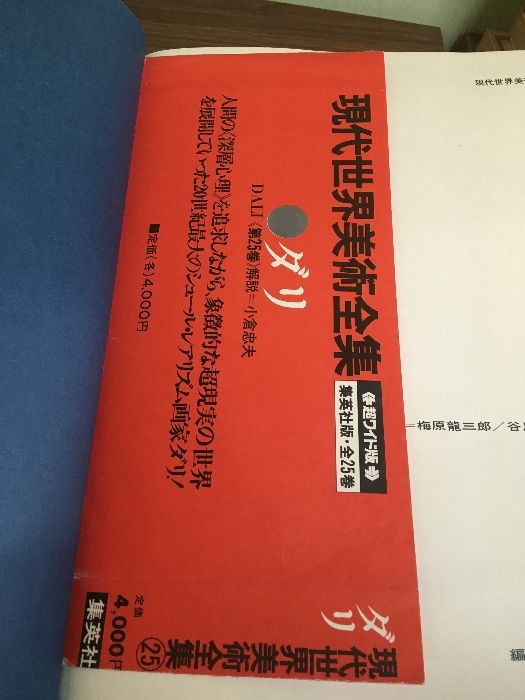 集英社　現代世界美術全集　全25巻 現代世界美術全集 全25巻（集英社）/典昭堂 浜松の老舗古本屋