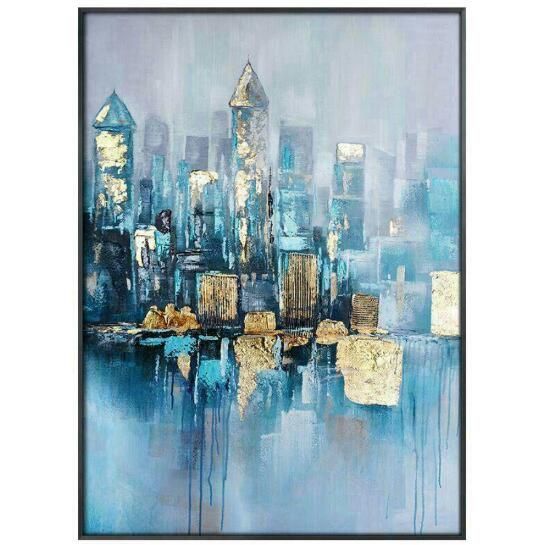 抽象的な建築現代ミニマリスト北欧絵画